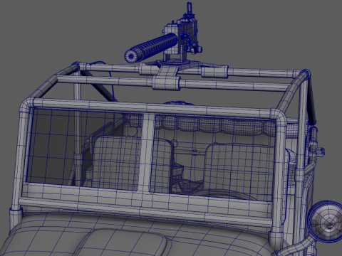 Survivalist red 3D Model