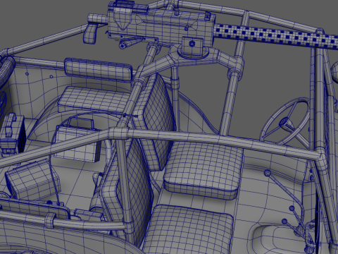 Survivalist red 3D Model