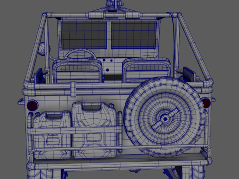 Survivalist red 3D Model
