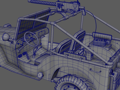 Survivalist red 3D Model