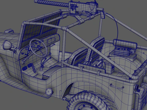 rojo superviviente Modelo 3D