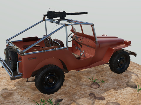 Survivalist red 3Dモデル