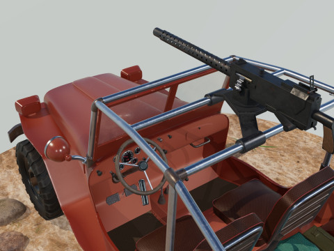 Survivalist red 3Dモデル