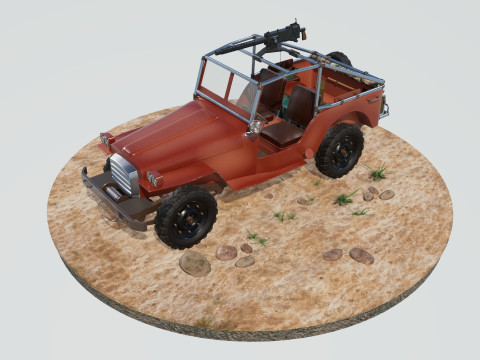 Survivalist red 3Dモデル