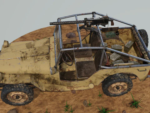 Survivalist 3D Model