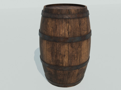 Barrel old 3Dモデル