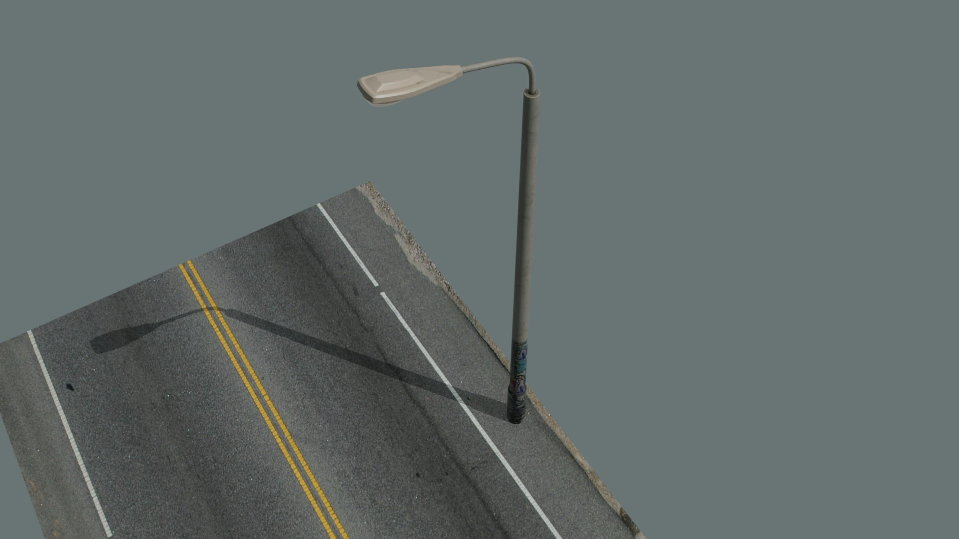 Lamp post 3D Model .c4d .max .obj .3ds .fbx .stl .blend 