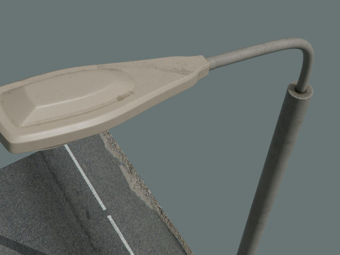Lamp post 3D मॉडल