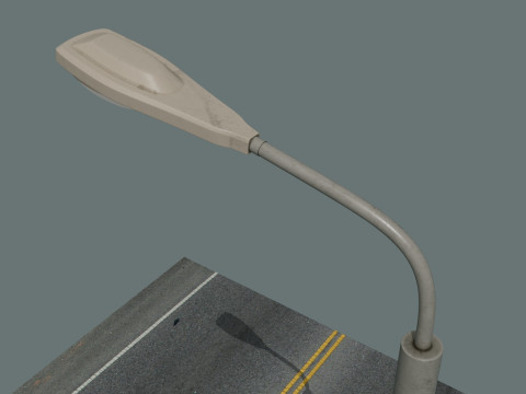 Lamp post 3D मॉडल