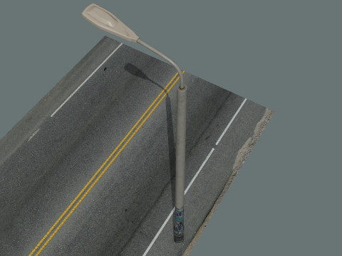 Lamp post 3D मॉडल