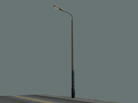 Lamp post 3D Model
