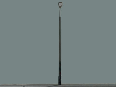 Lamp post 3D मॉडल