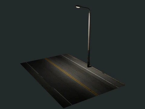 Lamp post 3D Model