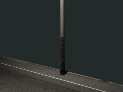 Lamp post 3D Model
