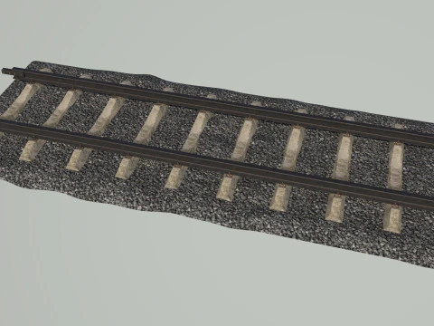 Railroad 3D Model