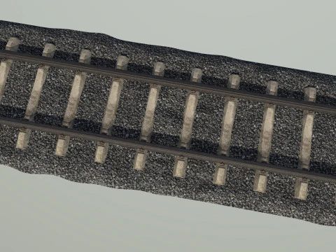 Railroad 3D Model