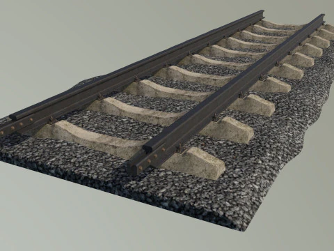 Railroad 3D Model