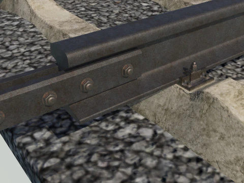 Railroad 3D Model