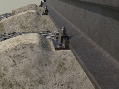 Railroad 3D मॉडल
