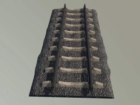 Railroad 3D Model