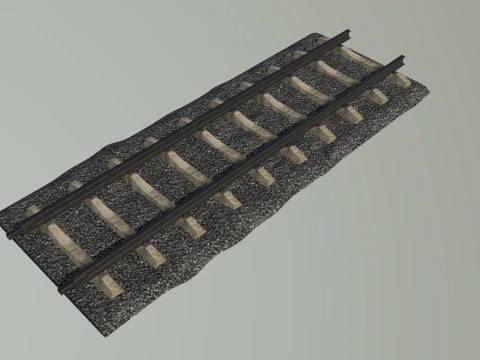 Railroad 3D Model