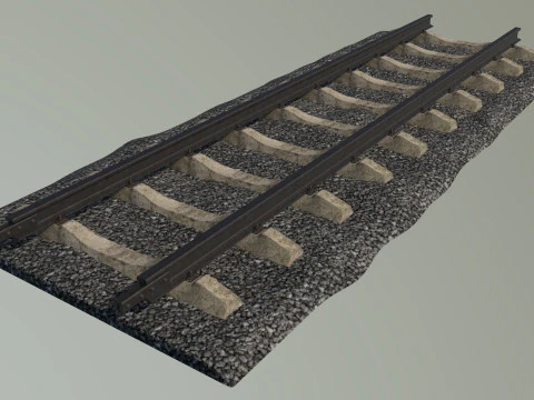 Railroad 3D Model