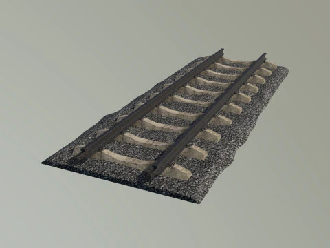 Railroad 3D Model