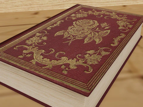 Bookshelf 3D Model