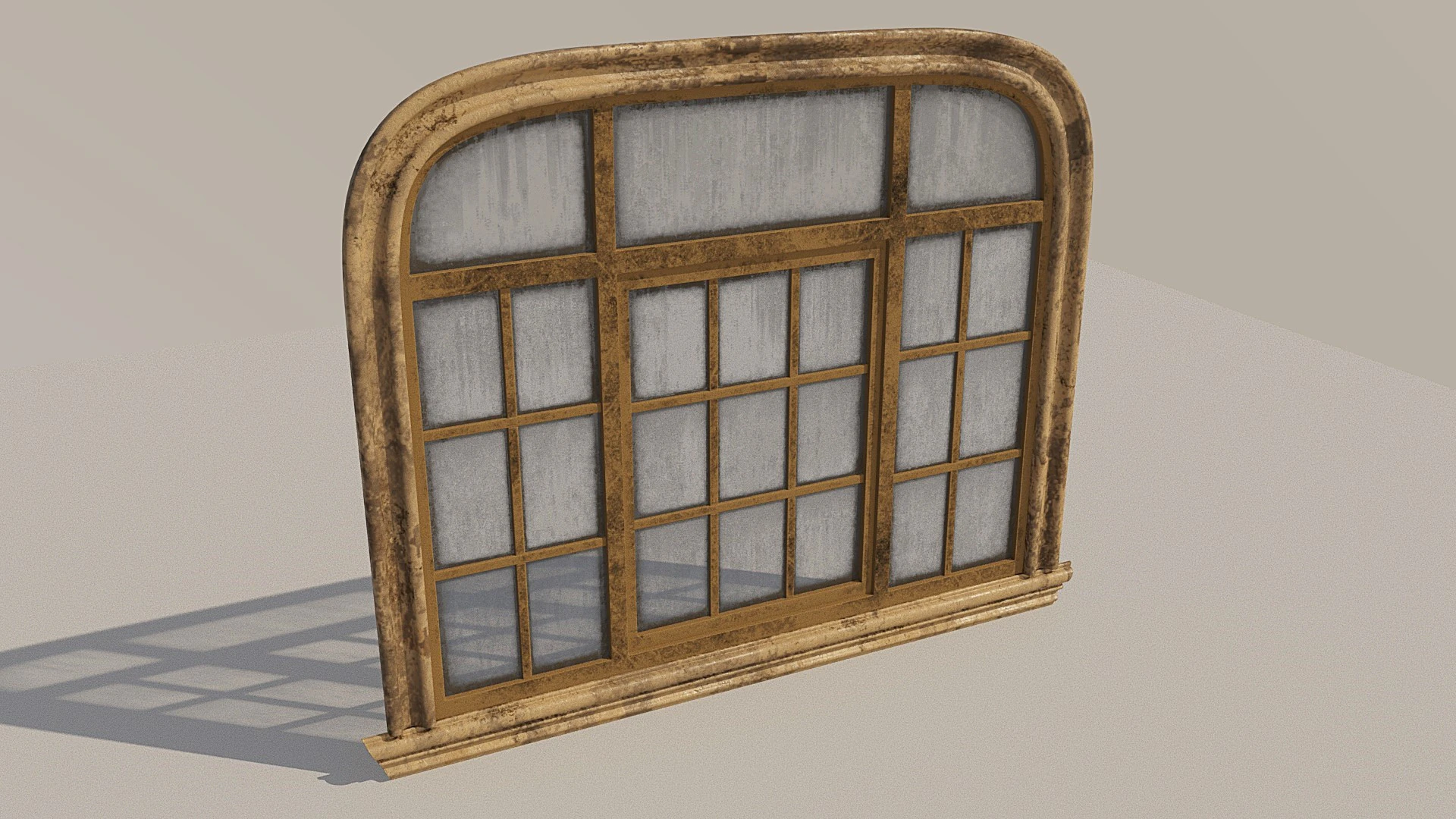 Finestra ovale vecchia Modello 3D .c4d .max .obj .3ds .fbx .stl .blend 