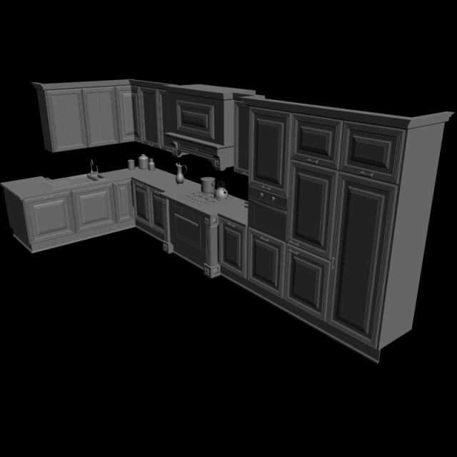 M5-019 MAX Model 3D .c4d .max .obj .3ds .fbx .stl .blend