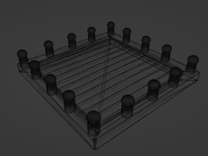 Light Show BillBoard 3D Model