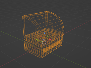 Pastry Meat refrigerator Modèle 3D