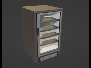Beverages Refrigerator Model 3D