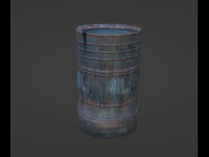 Beczka naftowa Model 3D