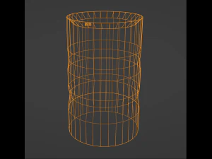 Oil Barrel 3D Model