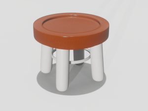 Standard stool 3D 模型
