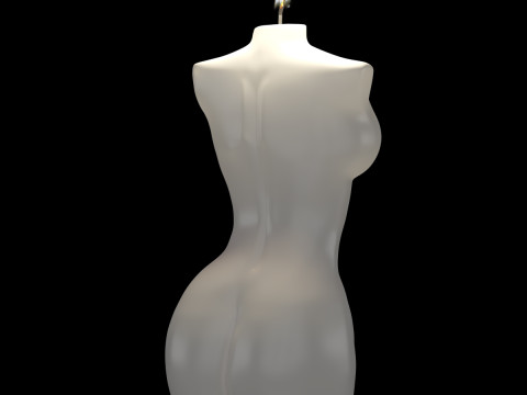 Aphrodite candle M-4473-L 3D Model