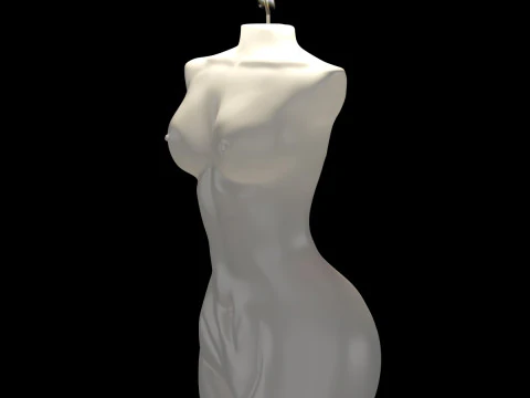 Aphrodite candle M-4473-L 3D Model