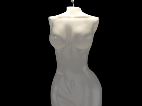 Aphrodite candle M-4473-L 3D Model
