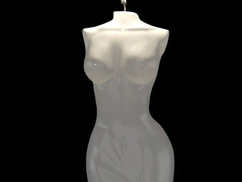 Aphrodite candle M-4473-L 3D Model