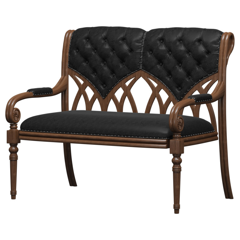 A leather sofa is Albion 3D-Modell .c4d .max .obj .3ds .fbx .stl .blend 