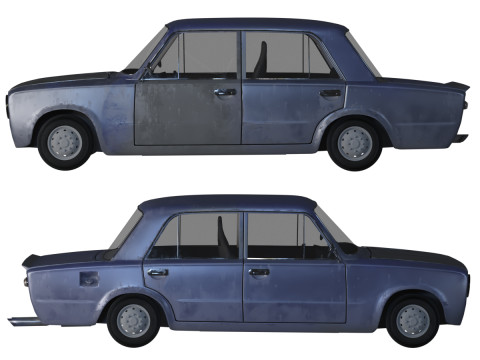 VAZ 2101 Model 3D