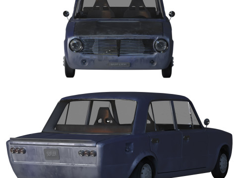VAZ 2101 Model 3D
