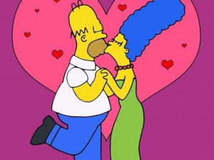 Cortador de galleta Homero y Marge Modello di stampa 3D