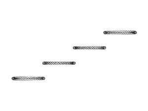 Silicone Braided Wristband 3D Print Model