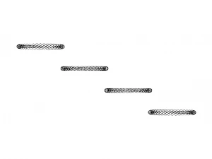 Silicone Braided Wristband 3D Print Model