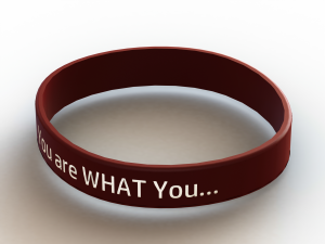 Classic Silicone Wristband Modelo de impresión 3D