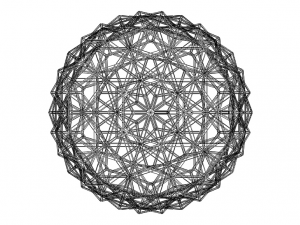 Wireframe Shape Triangulated Ball 3D-Druckmodell