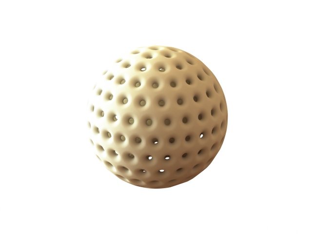 Wireframe Shape Small Ball 3D Print Model .c4d .max .obj .3ds .fbx .stl .blend 