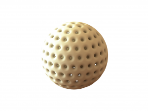 Wireframe Shape Small Ball 3D Print Model